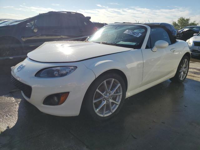 JM1NC25F190202266 - 2009 MAZDA MX-5 MIATA WHITE photo 1