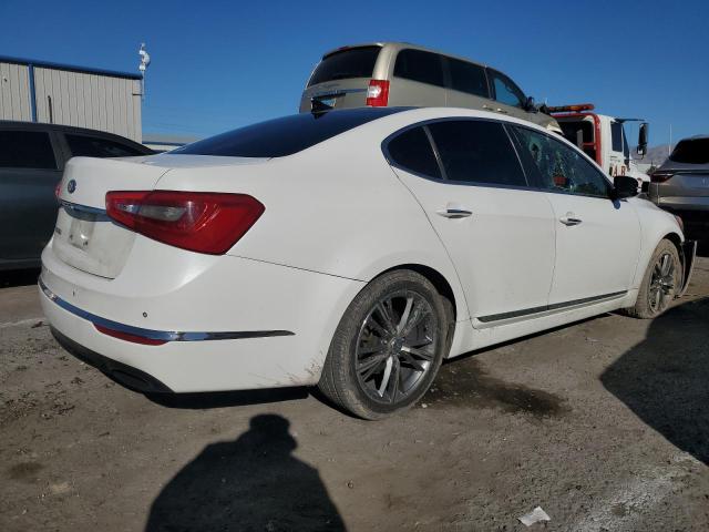 KNALN4D74E5147197 - 2014 KIA CADENZA PREMIUM WHITE photo 3