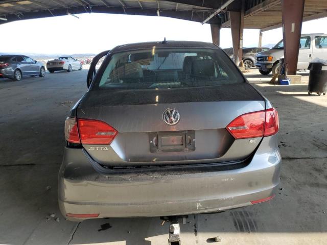 3VWD17AJ9EM306243 - 2014 VOLKSWAGEN JETTA SE GRAY photo 6