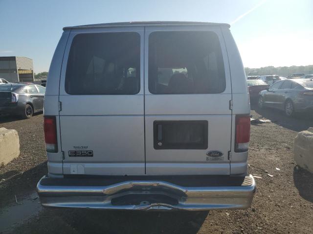 1FBSS31SX1HA01376 - 2001 FORD ECONOLINE E350 SUPER DUTY WAGON SILVER photo 6