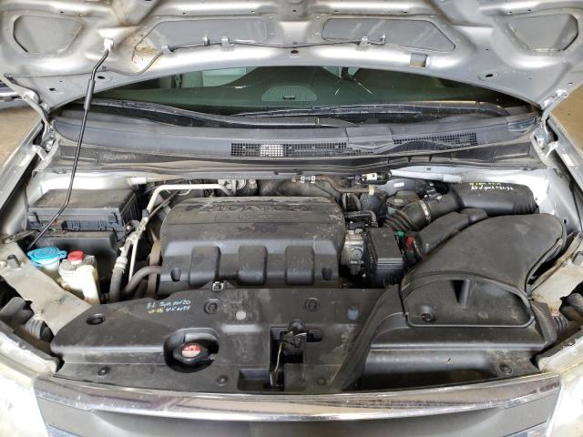 5FNRL5H61DB071235 - 2013 HONDA ODYSSEY EXL SILVER photo 12