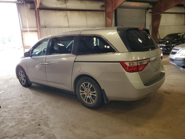 5FNRL5H61DB071235 - 2013 HONDA ODYSSEY EXL SILVER photo 2