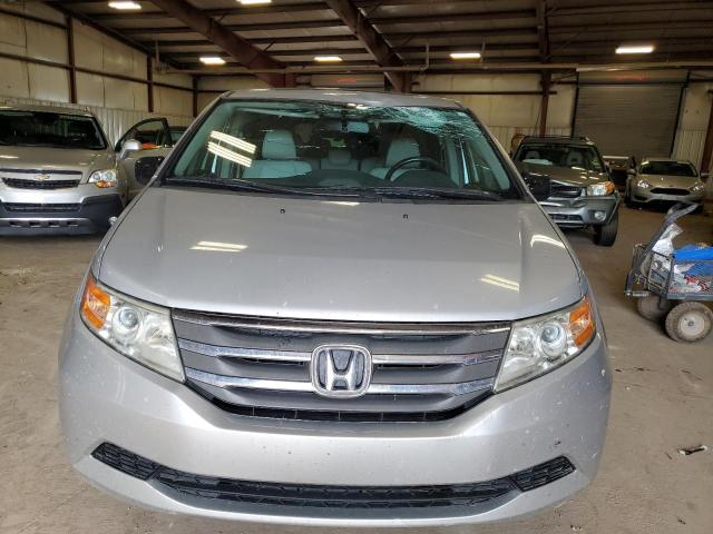 5FNRL5H61DB071235 - 2013 HONDA ODYSSEY EXL SILVER photo 5