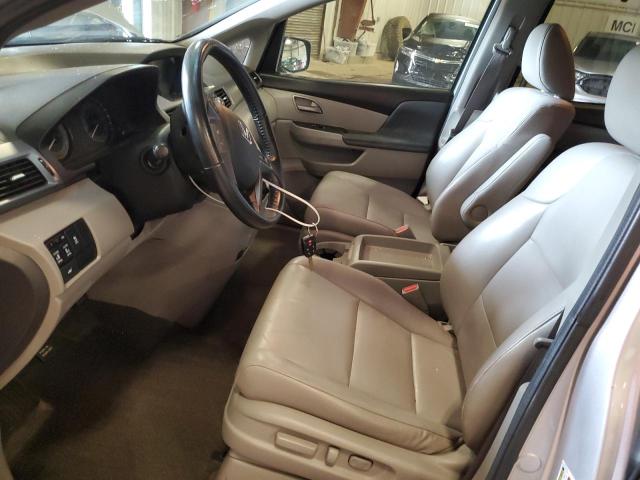 5FNRL5H61DB071235 - 2013 HONDA ODYSSEY EXL SILVER photo 7
