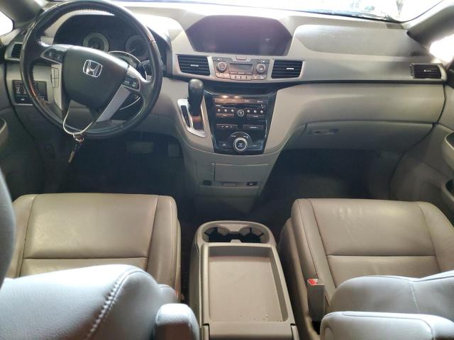 5FNRL5H61DB071235 - 2013 HONDA ODYSSEY EXL SILVER photo 8