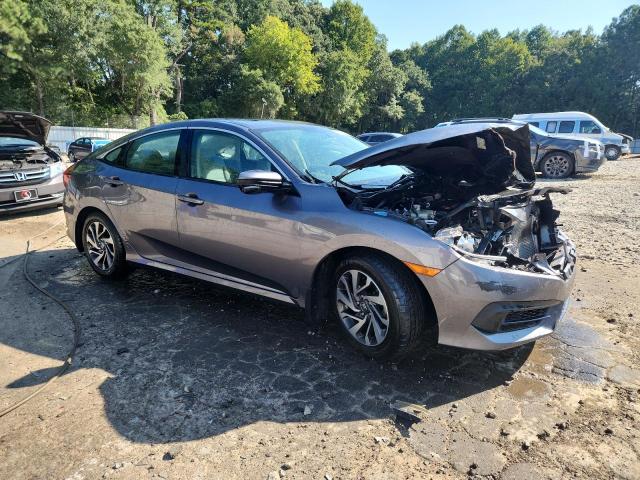 19XFC2F70HE033407 - 2017 HONDA CIVIC EX GRAY photo 4