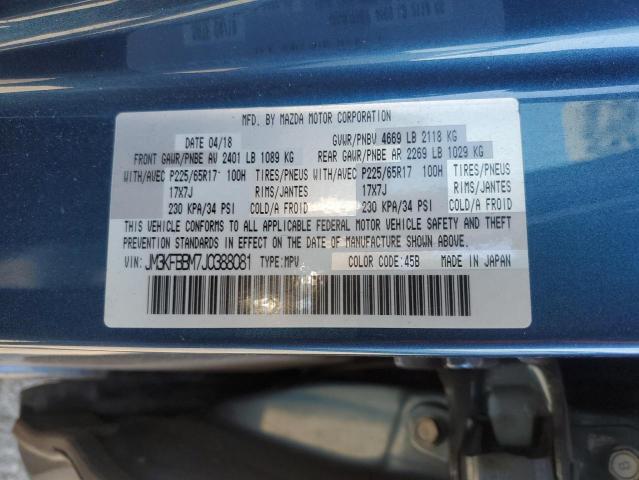 JM3KFBBM7J0388081 - 2018 MAZDA CX-5 SPORT Blau Foto 13