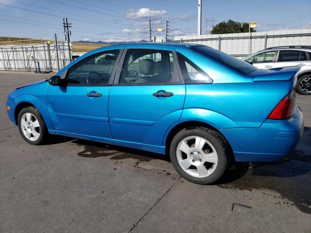 1FAFP34N87W223171 - 2007 FORD FOCUS ZX4 BLUE photo 2