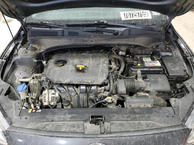 3KPF24ADXKE058446 - 2019 KIA FORTE FE GRAY photo 11