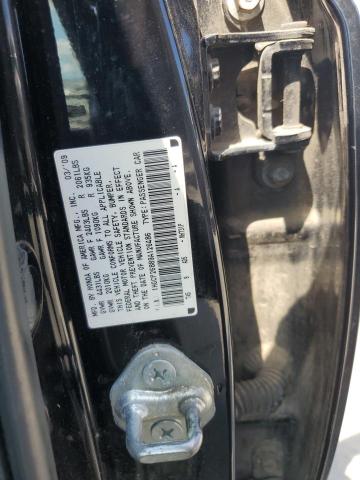 1HGCP26889A126486 - 2009 HONDA ACCORD EXL BLACK photo 12