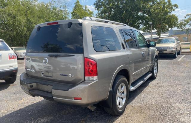 5N1BA08C29N607341 - 2009 NISSAN ARMADA SE BROWN photo 4