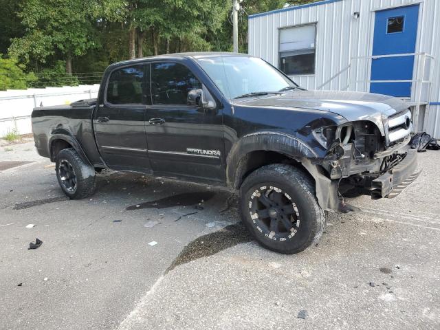5TBET34106S513667 - 2006 TOYOTA TUNDRA DOUBLE CAB SR5 BLACK photo 4