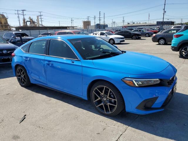 19XFL1H82NE016801 - 2022 HONDA CIVIC SPORT TOURING أزرق صورة 4