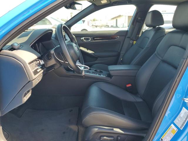 19XFL1H82NE016801 - 2022 HONDA CIVIC SPORT TOURING أزرق صورة 7