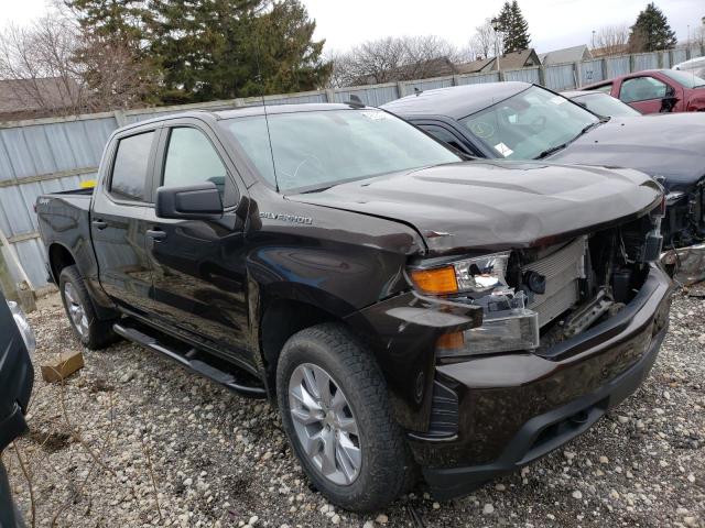 3GCUYBEF3KG134213 - 2019 CHEVROLET SILVERADO K1500 CUSTOM BROWN photo 1