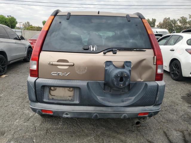 JHLRD78834C039087 - 2004 HONDA CR-V EX BROWN photo 6