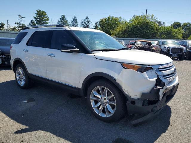 1FM5K8D80EGC04760 - 2014 FORD EXPLORER XLT WHITE photo 4