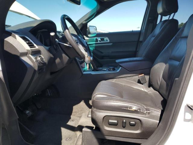 1FM5K8D80EGC04760 - 2014 FORD EXPLORER XLT WHITE photo 7