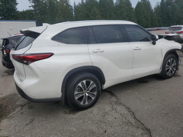 5TDGZRBH3LS505706 - 2020 TOYOTA HIGHLANDER XLE Белый фото 3