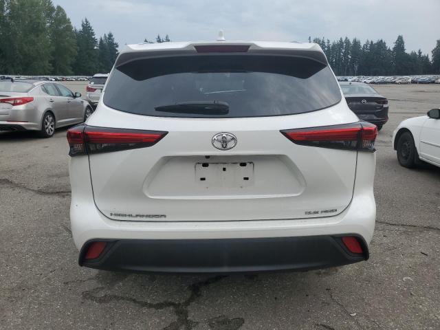 5TDGZRBH3LS505706 - 2020 TOYOTA HIGHLANDER XLE Белый фото 6