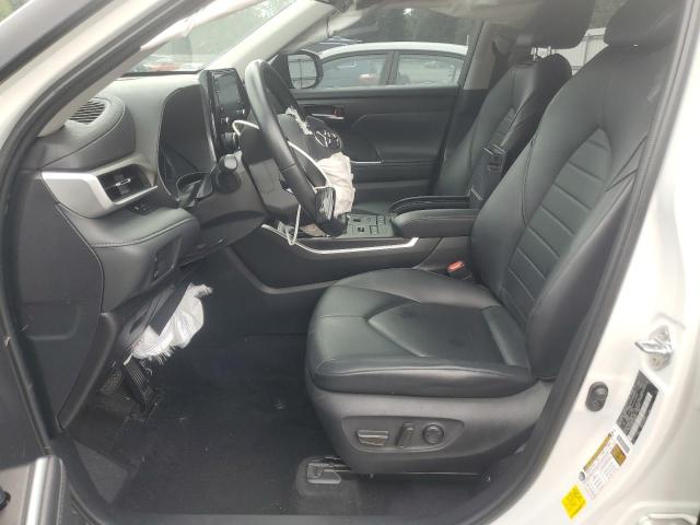 5TDGZRBH3LS505706 - 2020 TOYOTA HIGHLANDER XLE Белый фото 7