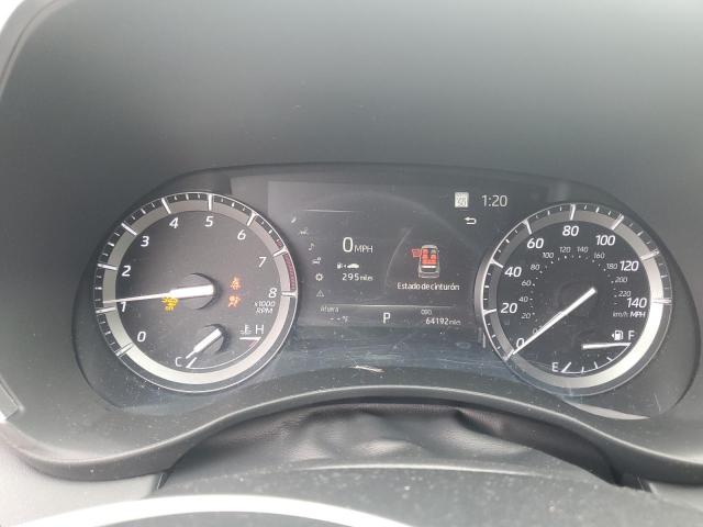 5TDGZRBH3LS505706 - 2020 TOYOTA HIGHLANDER XLE Белый фото 9