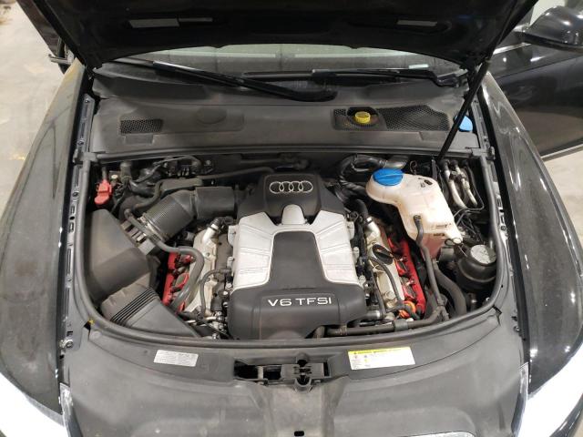 WAUKGBFB6BN051093 - 2011 AUDI A6 PRESTIGE შავი ფოტო 11