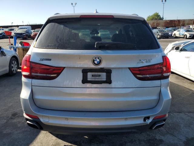 5UXKT0C57G0S75462 - 2016 BMW X5 XDR40E SILVER photo 6