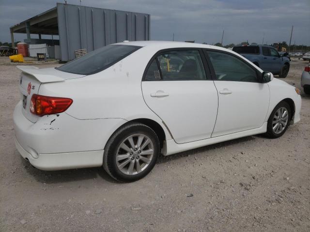 1NXBU4EE8AZ317698 - 2010 TOYOTA COROLLA BASE WHITE photo 3