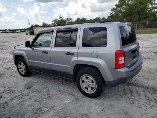 1C4NJPBA7GD711800 - 2016 JEEP PATRIOT SPORT GRAY photo 2