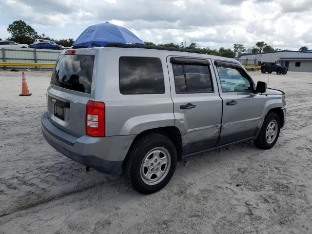 1C4NJPBA7GD711800 - 2016 JEEP PATRIOT SPORT GRAY photo 3