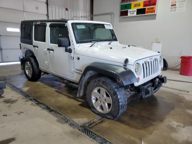 1C4BJWKG0DL614098 - 2013 JEEP WRANGLER U SPORT Ağ foto 4