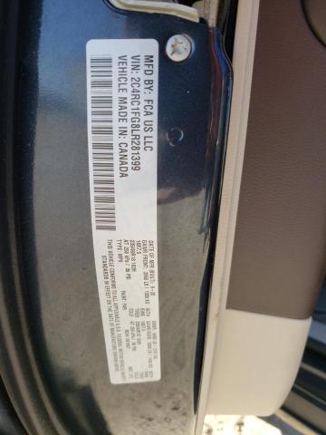 2C4RC1FG8LR281399 - 2020 CHRYSLER PACIFICA TOURING GRAY photo 14