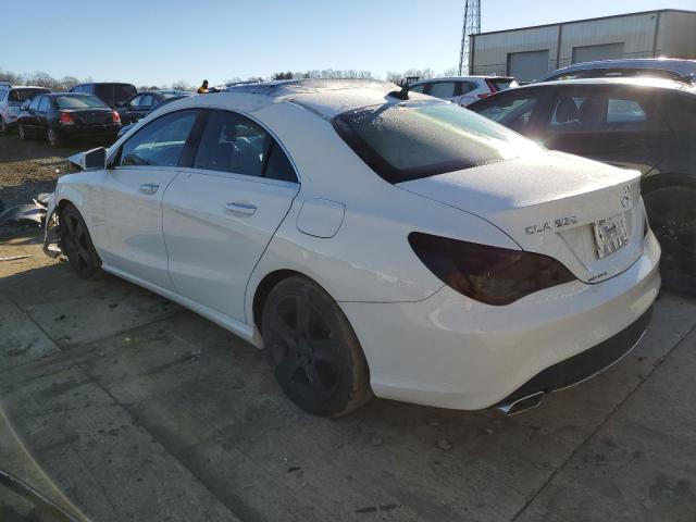 WDDSJ4GB5GN388544 - 2016 MERCEDES-BENZ CLA 250 4MATIC WHITE photo 2