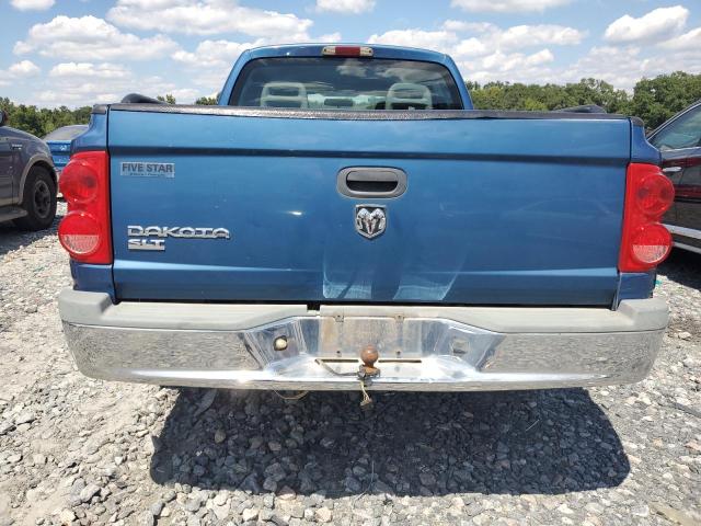 1D7HE48K66S548914 - 2006 DODGE DAKOTA QUAD SLT Mavi foto 6