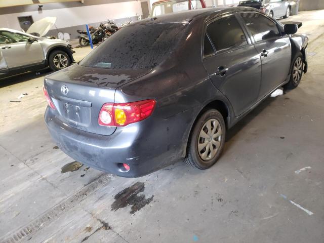 JTDBL40E299032542 - 2009 TOYOTA COROLLA BASE GRAY photo 3