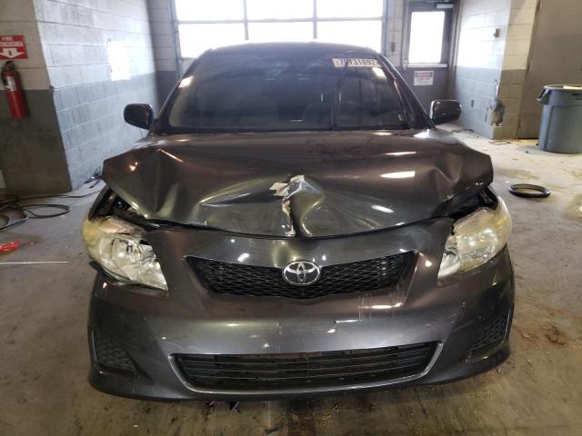 JTDBL40E299032542 - 2009 TOYOTA COROLLA BASE GRAY photo 5