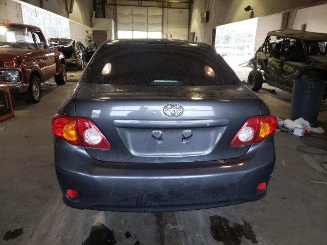 JTDBL40E299032542 - 2009 TOYOTA COROLLA BASE GRAY photo 6