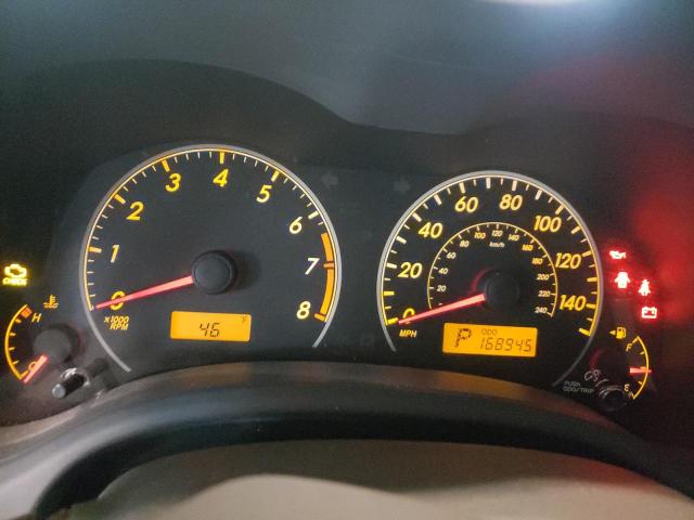 JTDBL40E299032542 - 2009 TOYOTA COROLLA BASE GRAY photo 9