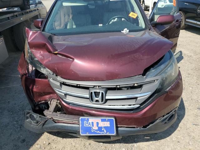 5J6RM3H74CL040724 - 2013 HONDA CR-V EXL MAROON photo 12