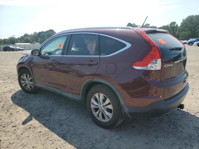 5J6RM3H74CL040724 - 2013 HONDA CR-V EXL MAROON photo 2