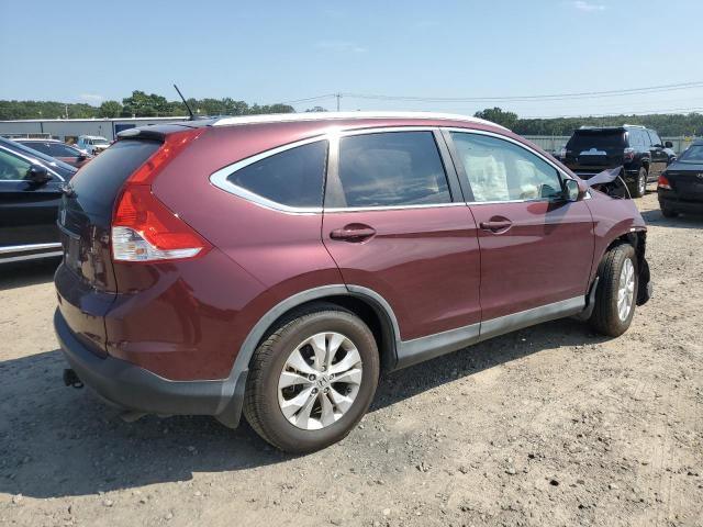 5J6RM3H74CL040724 - 2013 HONDA CR-V EXL MAROON photo 3