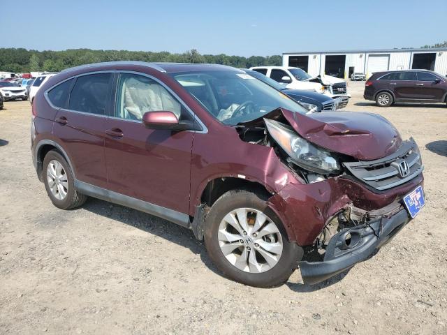 5J6RM3H74CL040724 - 2013 HONDA CR-V EXL MAROON photo 4