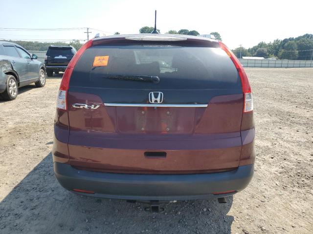 5J6RM3H74CL040724 - 2013 HONDA CR-V EXL MAROON photo 6