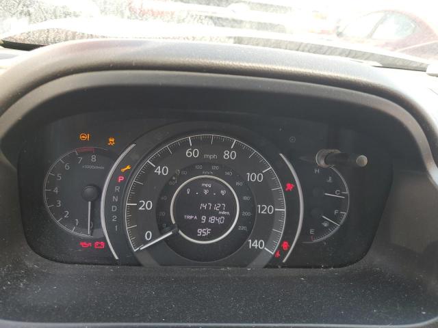 5J6RM3H74CL040724 - 2013 HONDA CR-V EXL MAROON photo 9