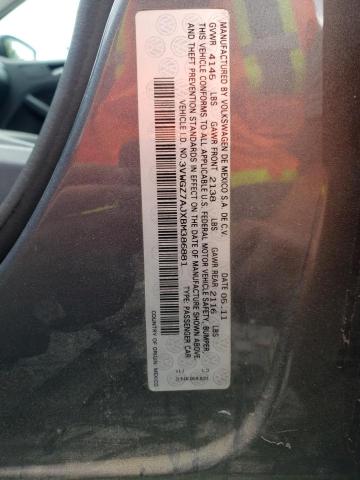 3VWGZ7AJXBM386881 - 2011 VOLKSWAGEN JETTA SEL GRAY photo 13