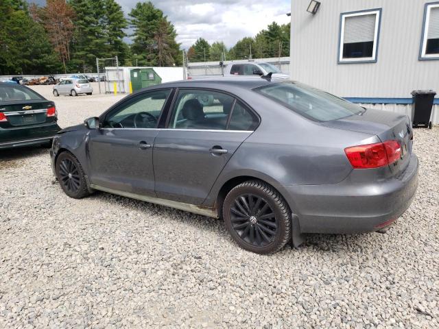 3VWGZ7AJXBM386881 - 2011 VOLKSWAGEN JETTA SEL GRAY photo 2