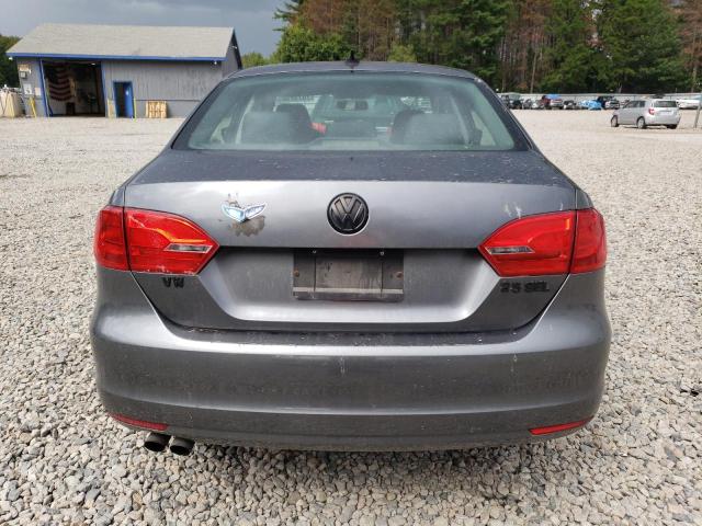 3VWGZ7AJXBM386881 - 2011 VOLKSWAGEN JETTA SEL GRAY photo 6