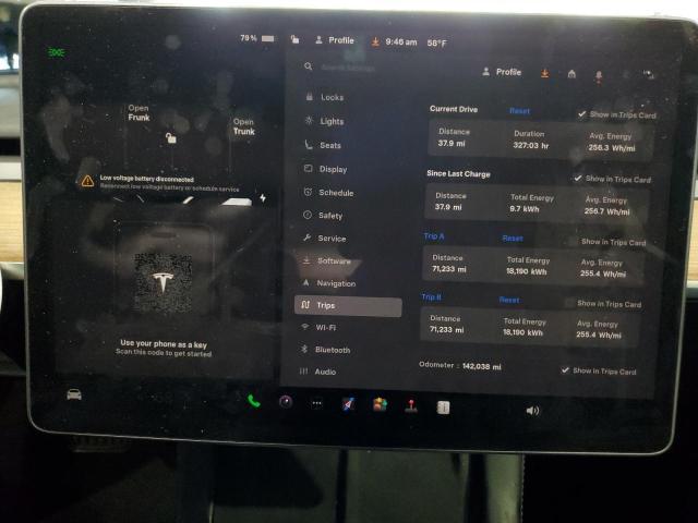 5YJ3E1EA6PF451306 - 2023 TESLA MODEL 3 Ağ foto 9