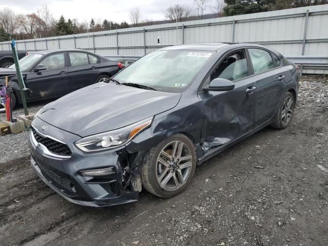 3KPF34AD5KE062479 - 2019 KIA FORTE GT LINE GRAY photo 1